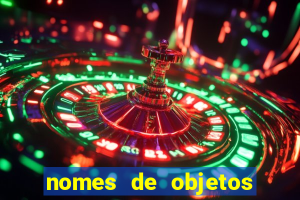 nomes de objetos de origem tupi guarani